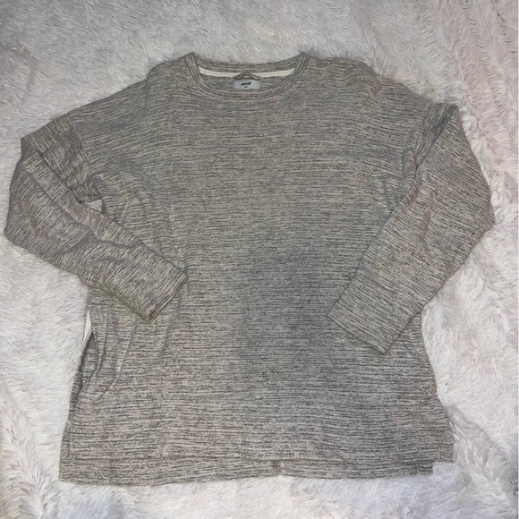 Aerie Heather Gray Oversized Crewneck size Small can fit Medium - Picture 2 of 5
